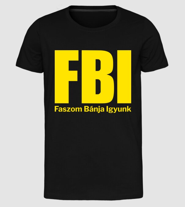  minta fekete pólón