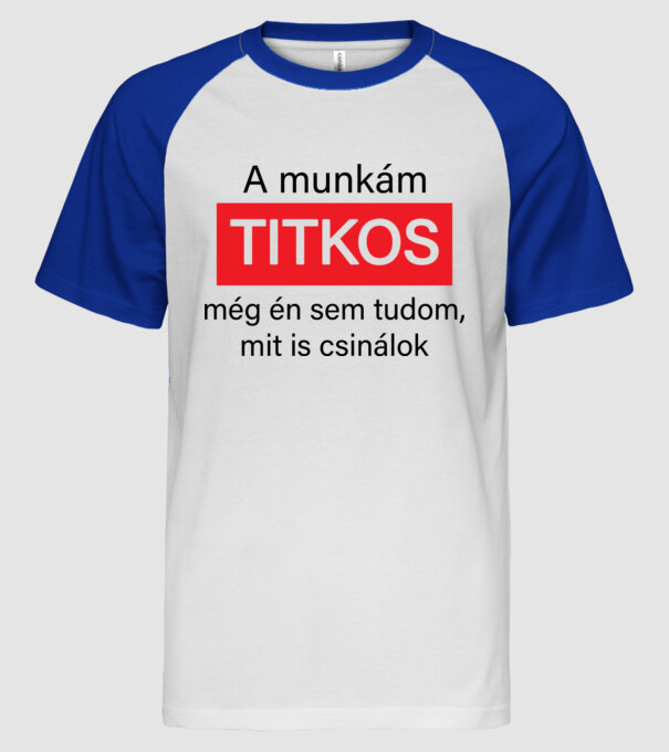  minta fehér/royal pólón