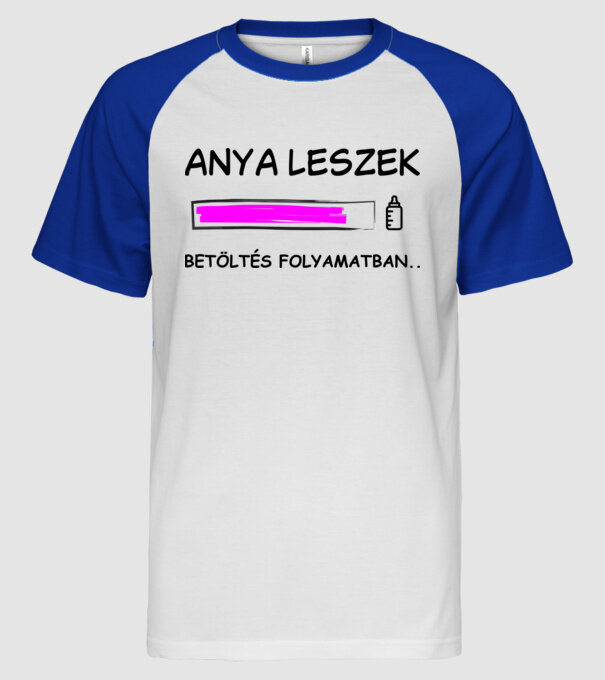  minta fehér/royal pólón