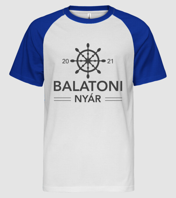  minta fehér/royal pólón