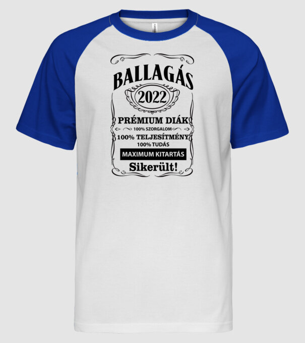  minta fehér/royal pólón