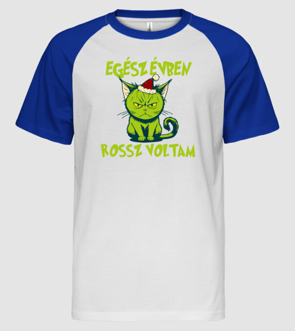  minta fehér/royal pólón