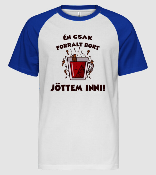  minta fehér/royal pólón