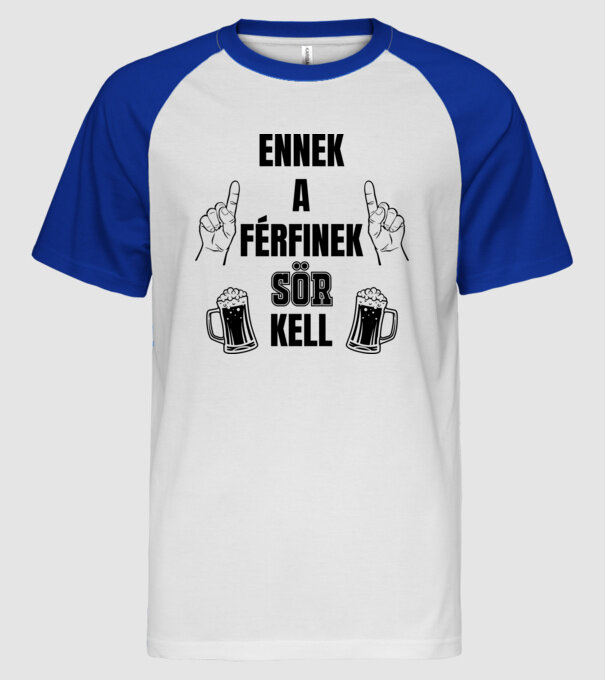  minta fehér/royal pólón