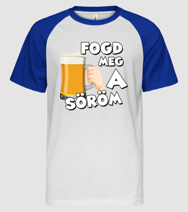  minta fehér/royal pólón