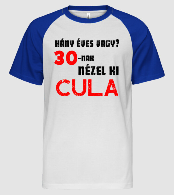  minta fehér/royal pólón