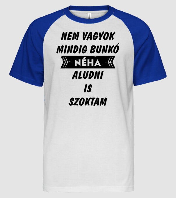  minta fehér/royal pólón