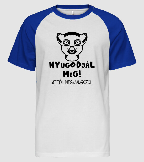 minta fehér/royal pólón