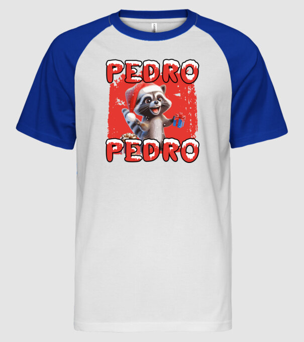  minta fehér/royal pólón