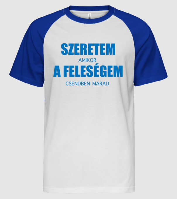  minta fehér/royal pólón