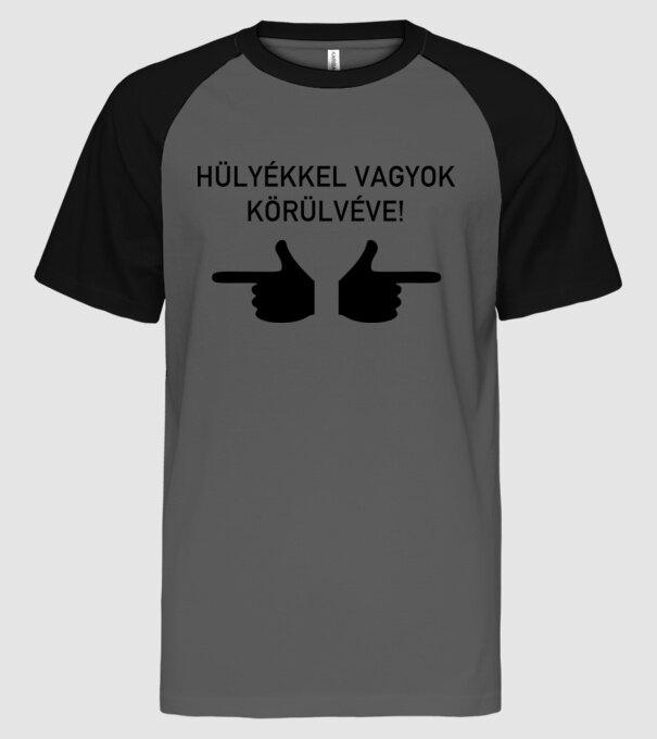  minta szürke/fekete pólón