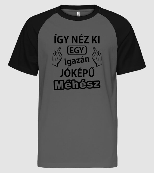  minta szürke/fekete pólón