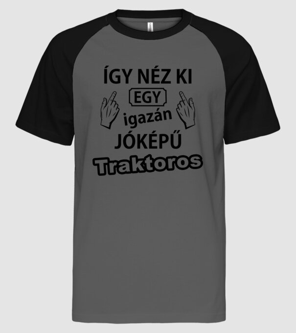 minta szürke/fekete pólón