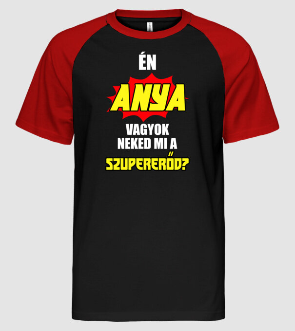  minta fekete/piros pólón
