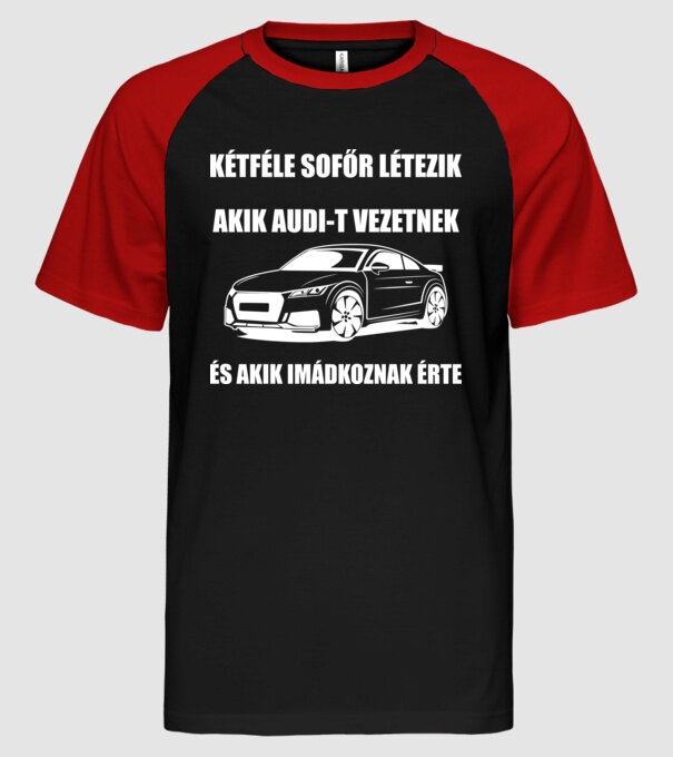  minta fekete/piros pólón