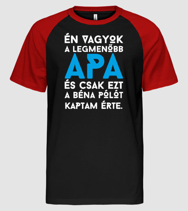  minta fekete/piros pólón