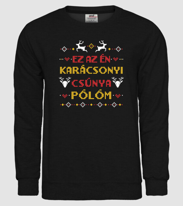  minta fekete pólón
