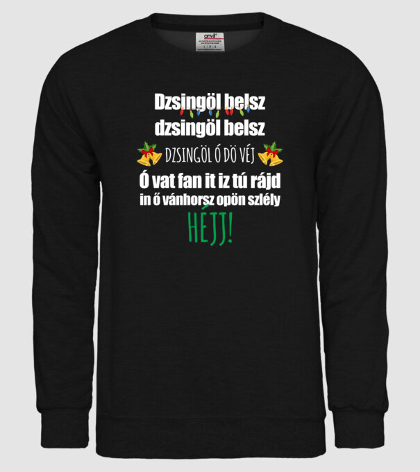  minta fekete pólón