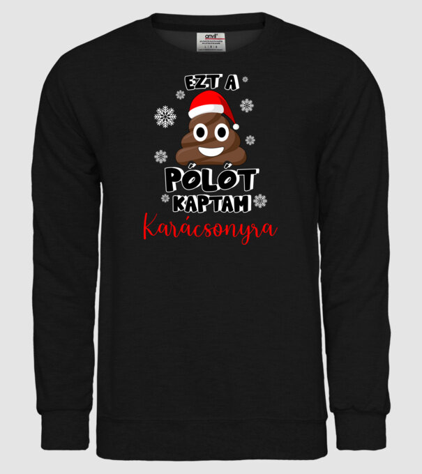  minta fekete pólón