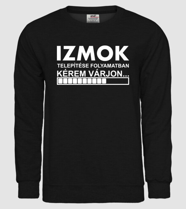  minta fekete pólón