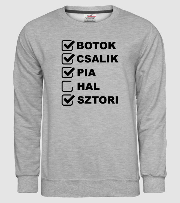  minta szürke pólón