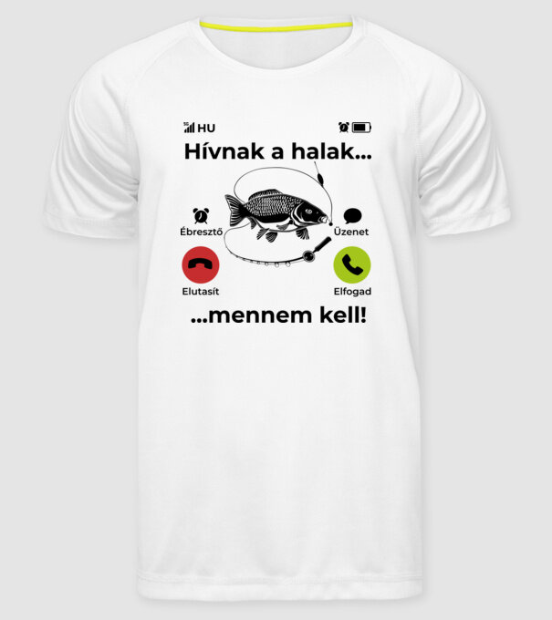  minta fehér pólón