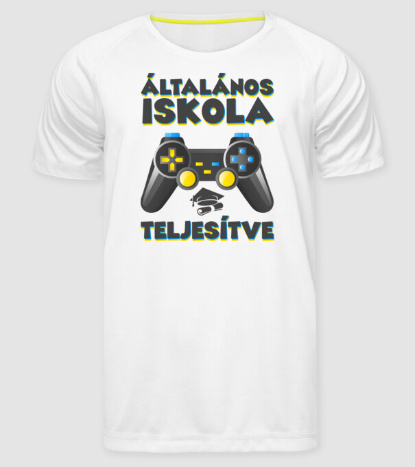  minta fehér pólón