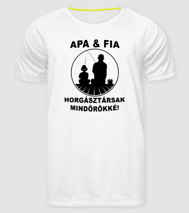  minta fehér pólón