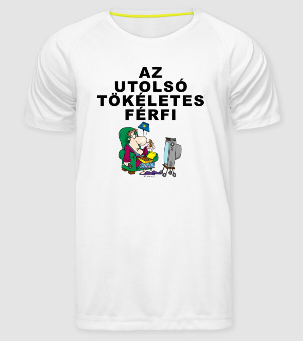  minta fehér pólón