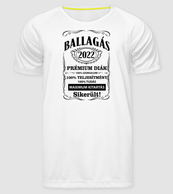  minta fehér pólón
