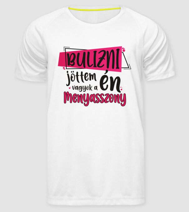  minta fehér pólón