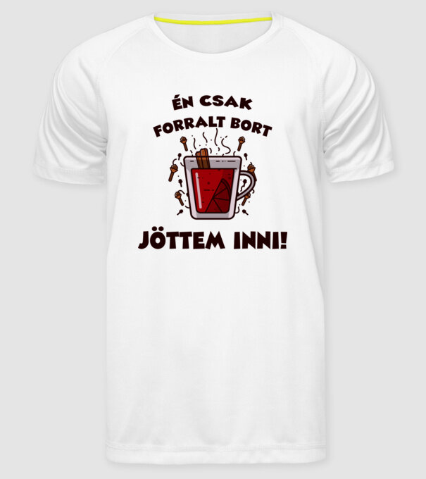  minta fehér pólón