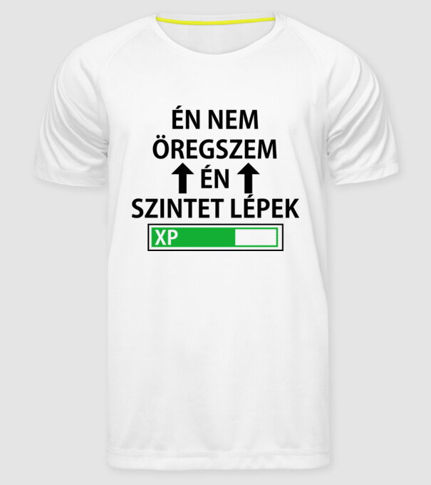  minta fehér pólón
