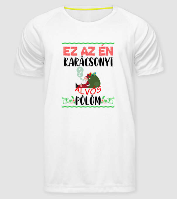  minta fehér pólón