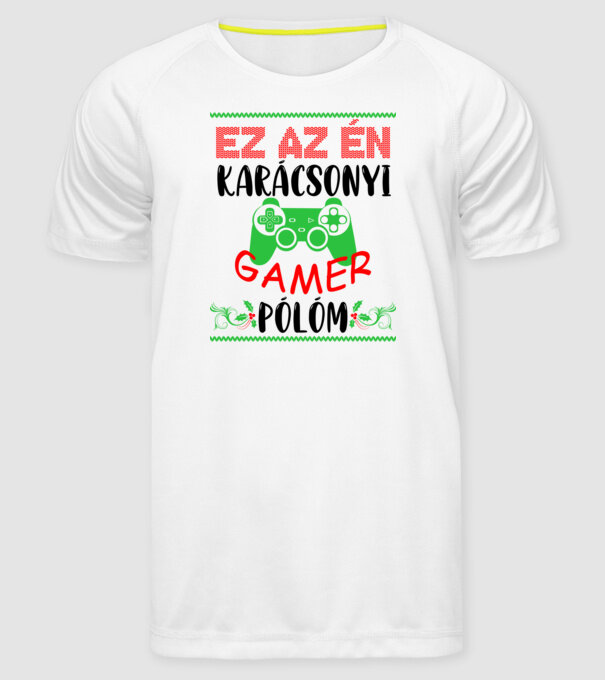  minta fehér pólón