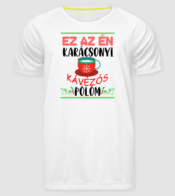  minta fehér pólón