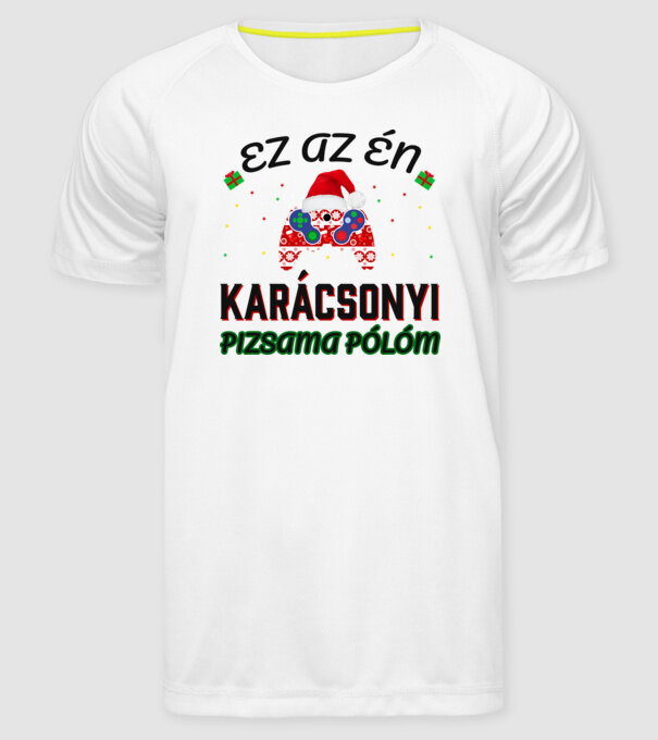  minta fehér pólón