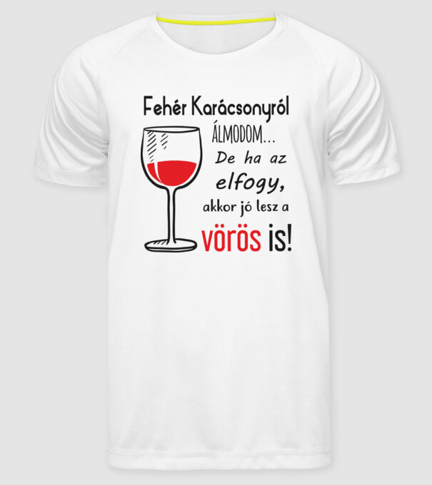  minta fehér pólón
