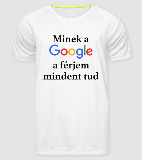  minta fehér pólón