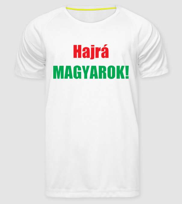  minta fehér pólón