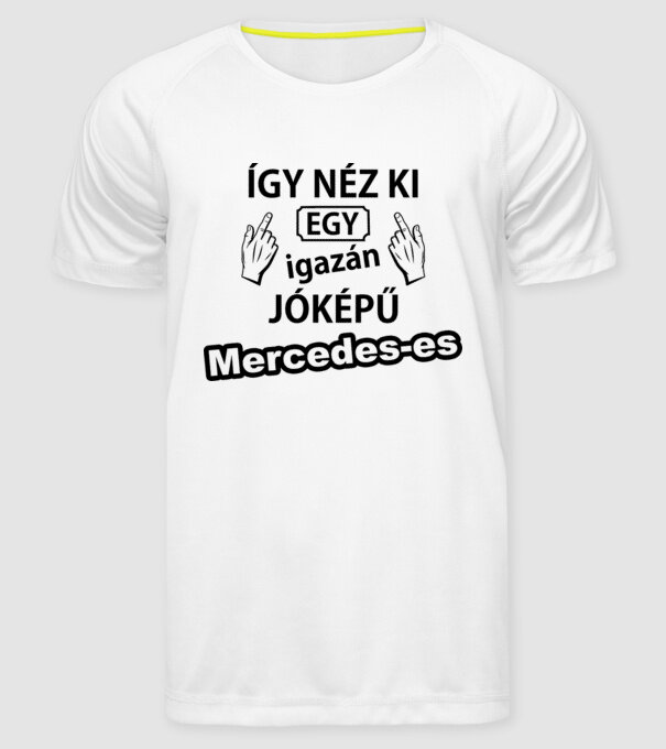  minta fehér pólón