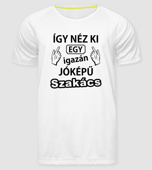  minta fehér pólón