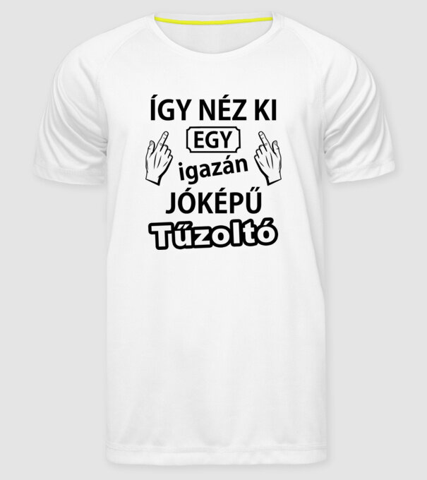  minta fehér pólón