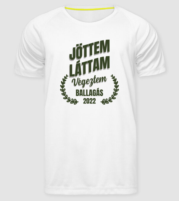  minta fehér pólón