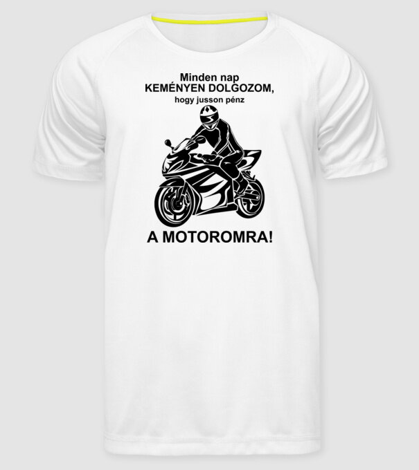  minta fehér pólón