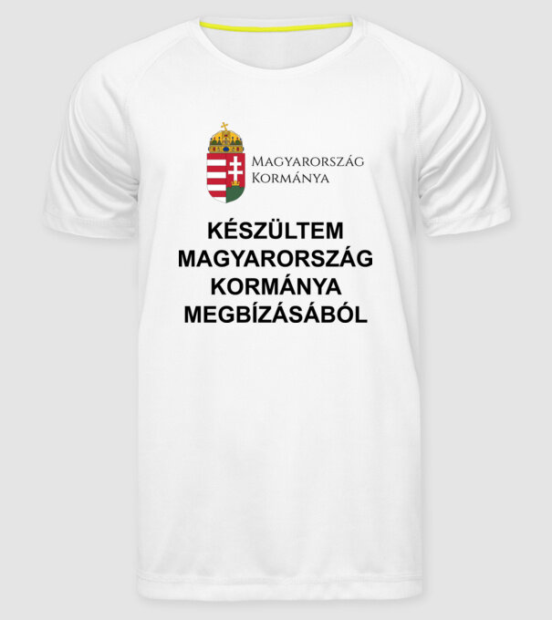  minta fehér pólón