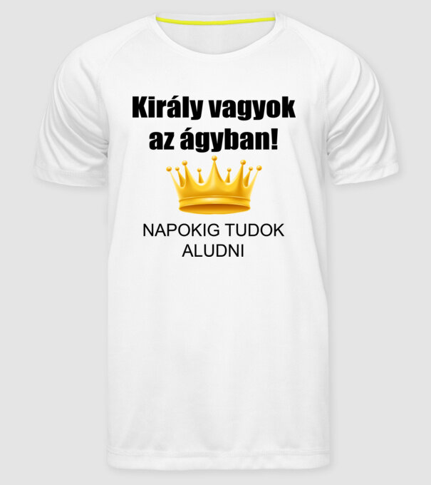  minta fehér pólón