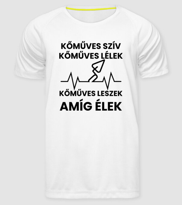  minta fehér pólón