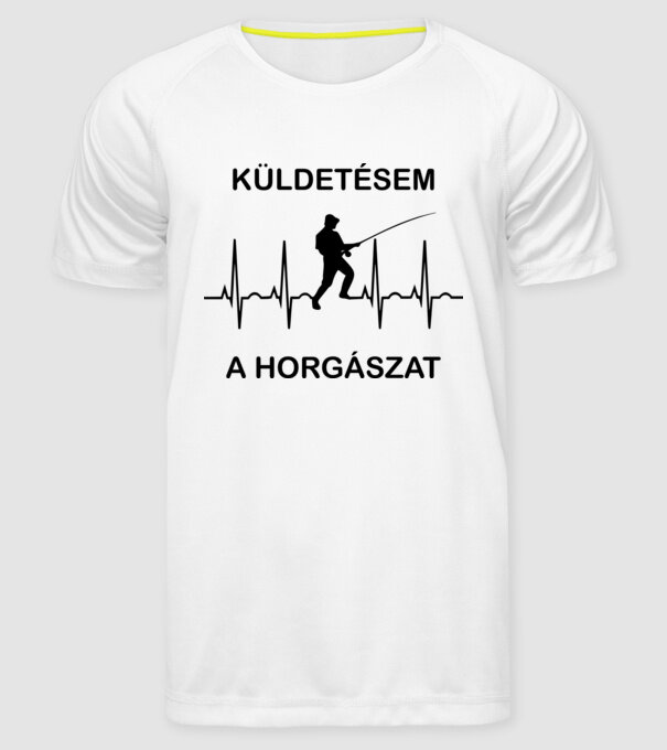  minta fehér pólón