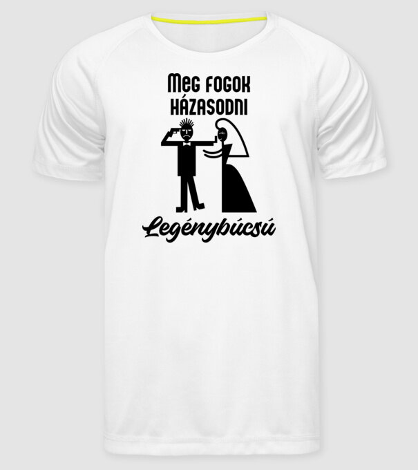  minta fehér pólón